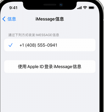 山海关apple维修iPhone上无法正常发送iMessage信息 