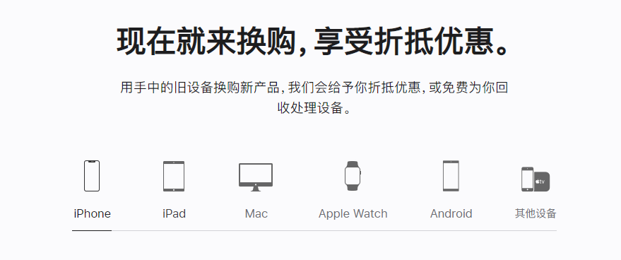 山海关苹果手机维修分享iPhone以旧换新的去处 