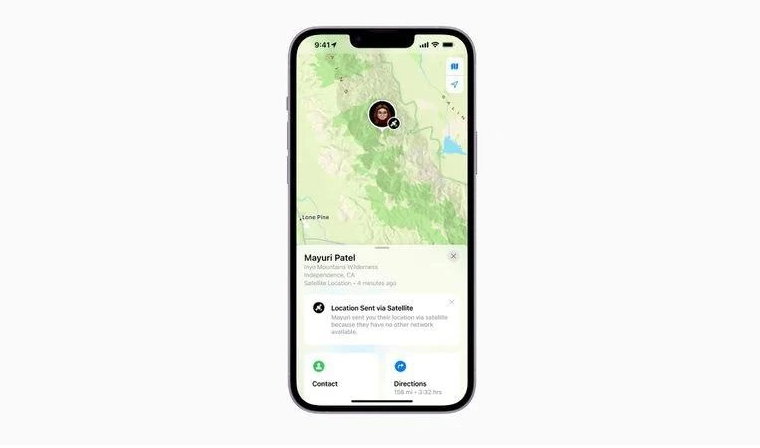 山海关苹果14维修分享iPhone14系列中 FindMy功能通过卫星分享位置方法教程 