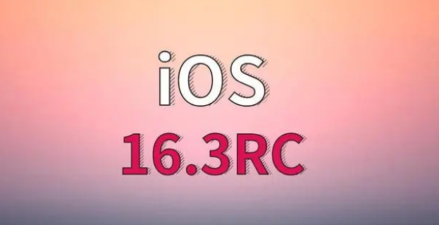山海关苹果手机维修分享iOS 16.3 RC版升级_iOS 16.3 RC版一键刷机教程 